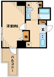 クラヴィーア仙川の物件間取画像